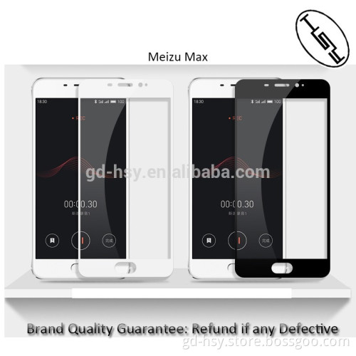 HUYSHE for Meizu M3 Max 2.5D full cover tempered glass screen guard protector for Meizu M3 Max